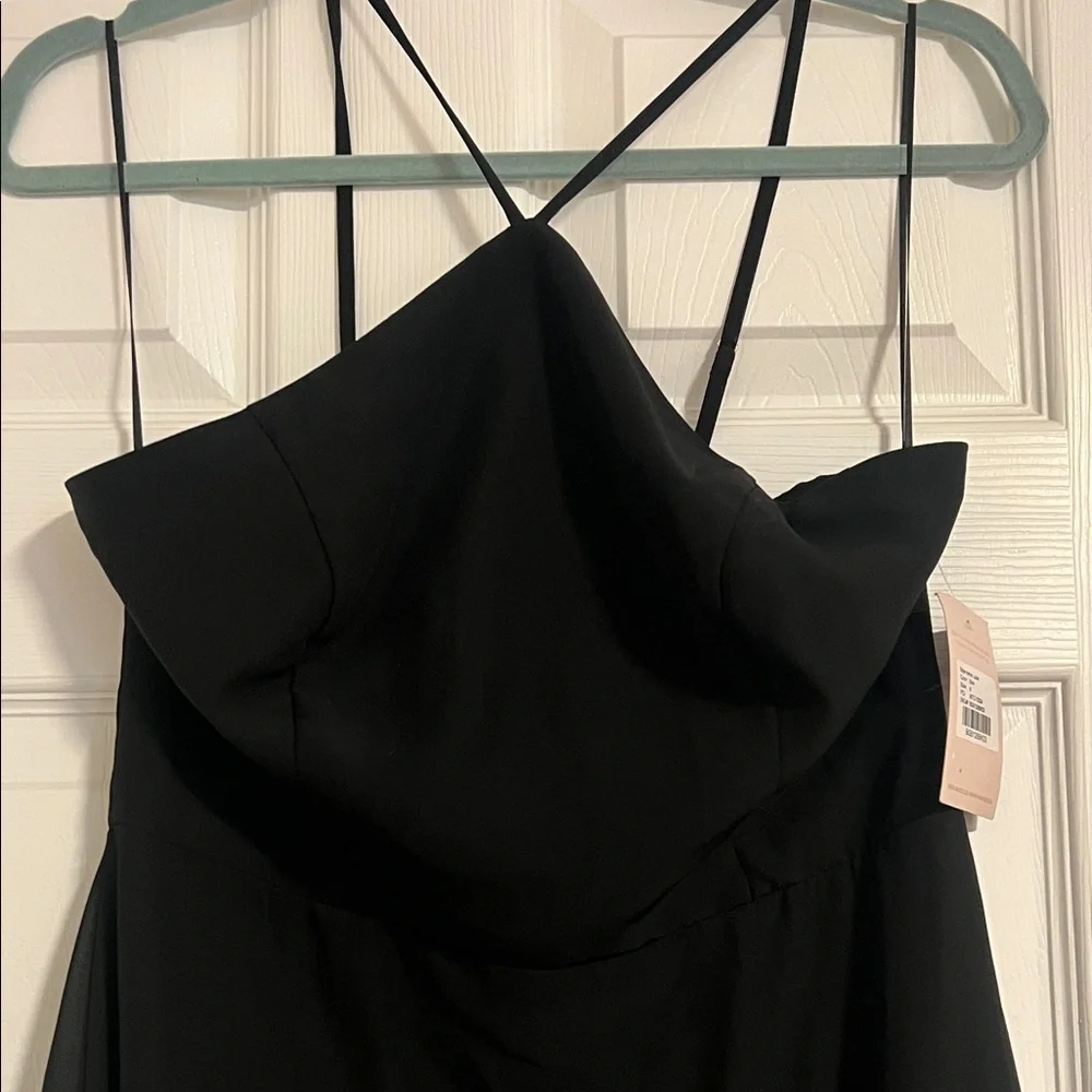 NEW Birdy Grey Juliet Black Halter Maxi Dress - Picture 5 of 5